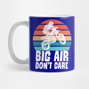 Retro Big Air Don't Care Biker Mug